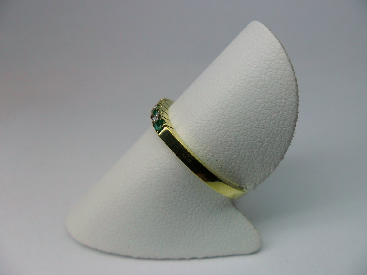 Rijring met Smaragd 5st.